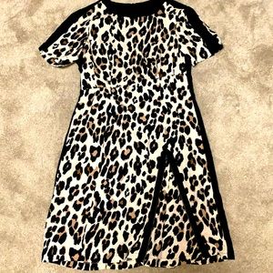Nanette Lepore cheetah dress size 4
